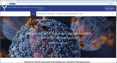 Vakalarla Alerjik Solunum Hastalıklarının Yönetimi Sempozyumu 2025